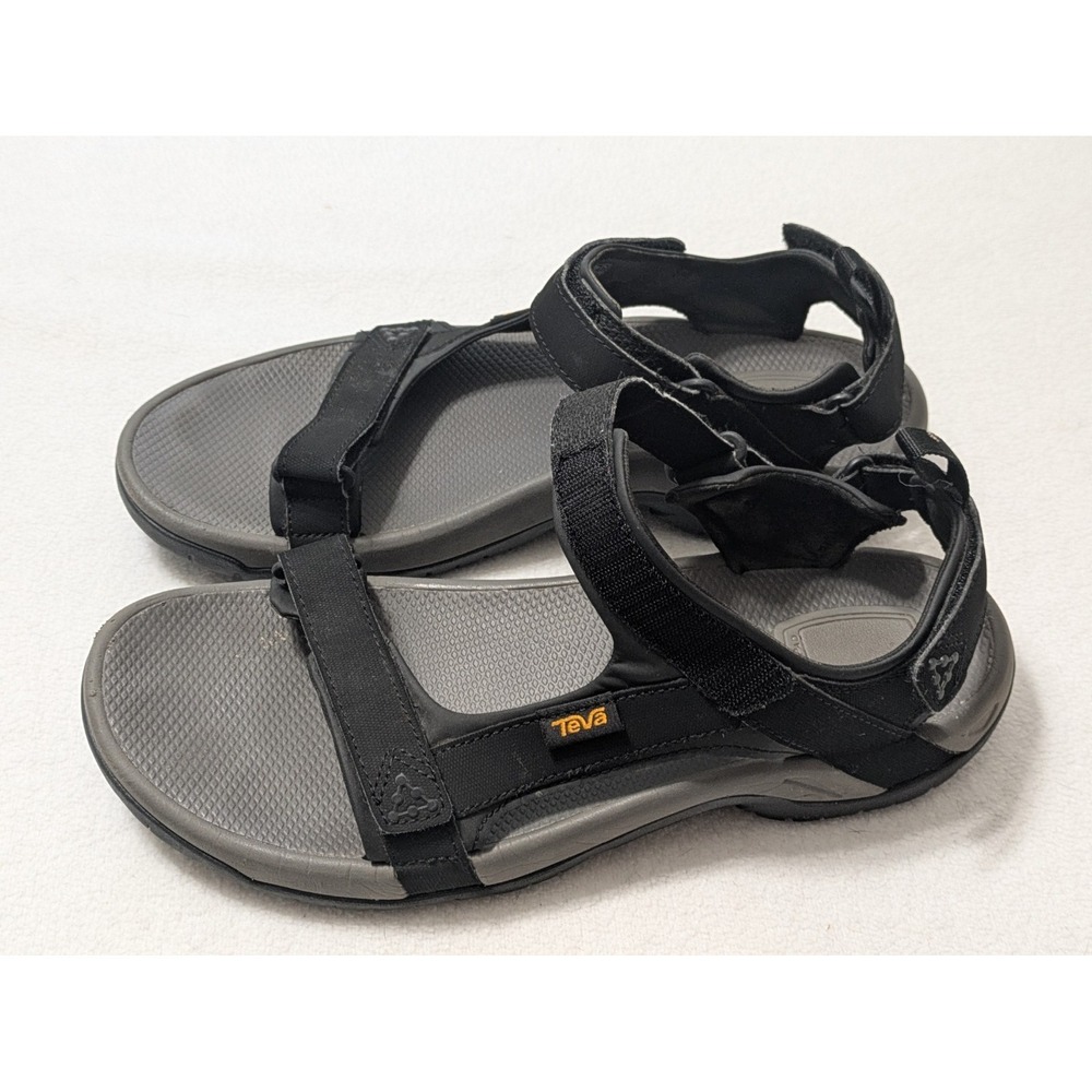 Teva Meacham Hiking Sandals  Men's Black Open Toe Size 12
